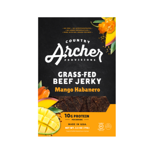 Country Archer Grass-Fed Beef Jerky